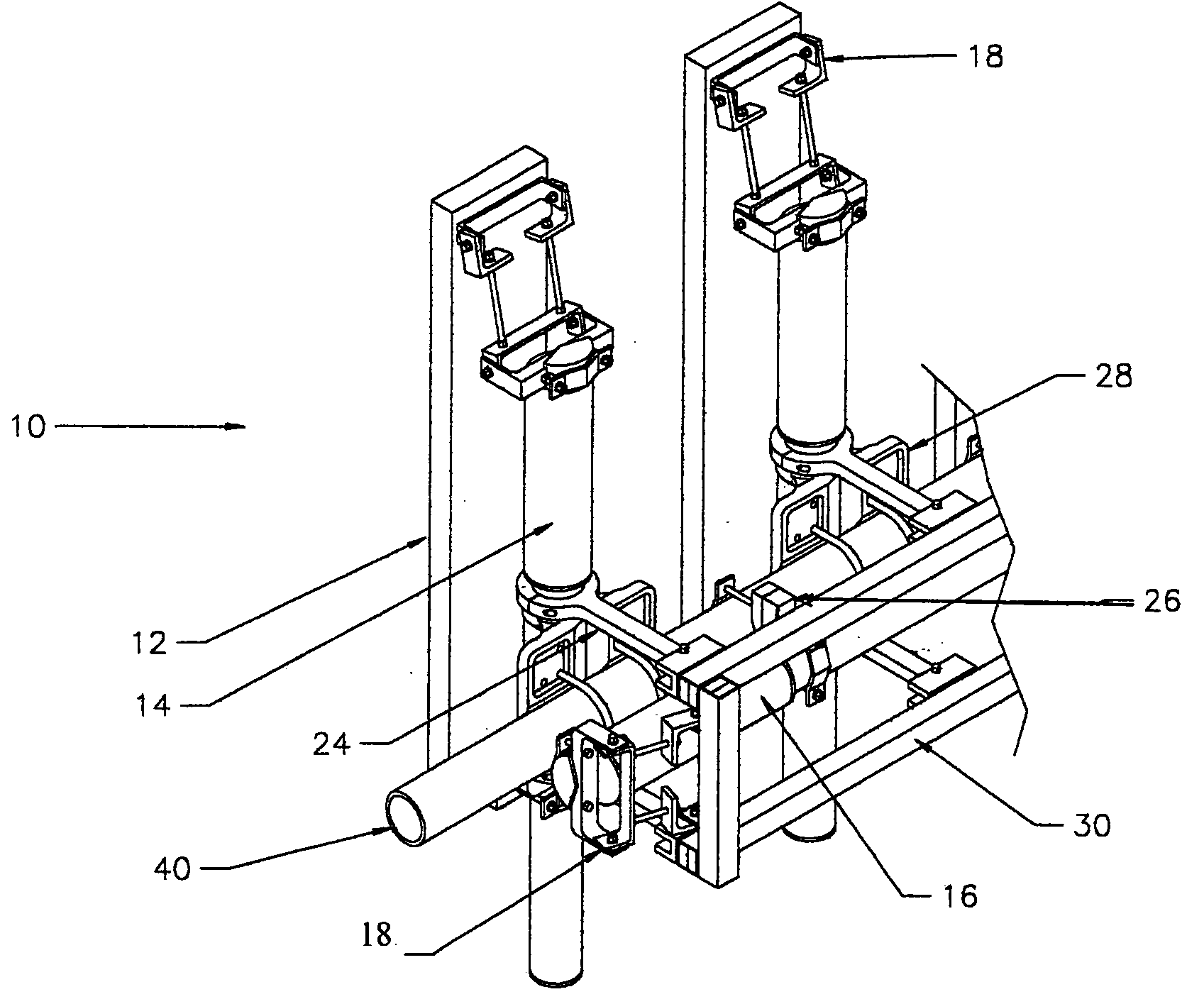 System for remotely adjusting antennas