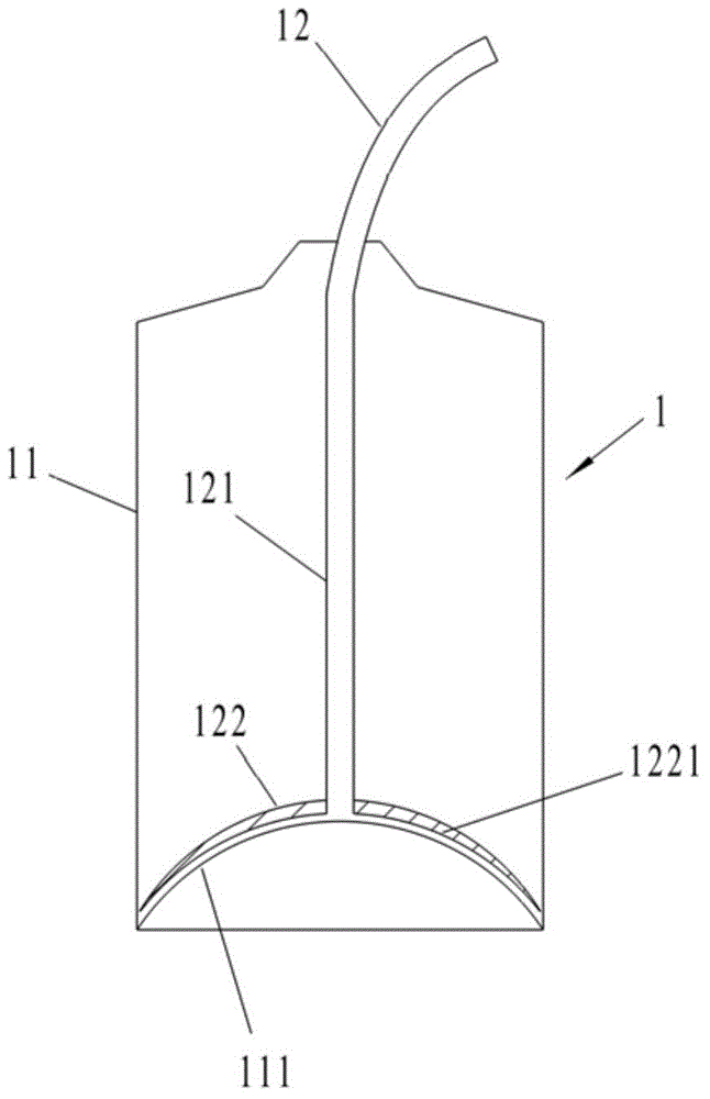 Cup and straw device for same