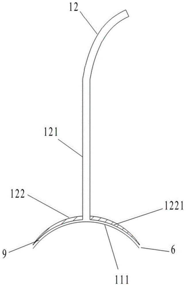 Cup and straw device for same