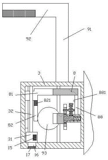 Dust-proof speed-adjustable water outlet nozzle assembly for water heater