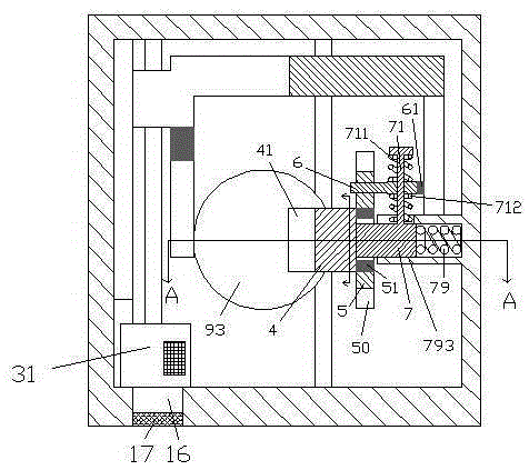 Dust-proof speed-adjustable water outlet nozzle assembly for water heater