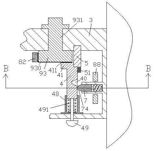 Dust-proof speed-adjustable water outlet nozzle assembly for water heater