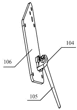 Hopping robot based on rotating plate/cylindrical pin driving mechanism