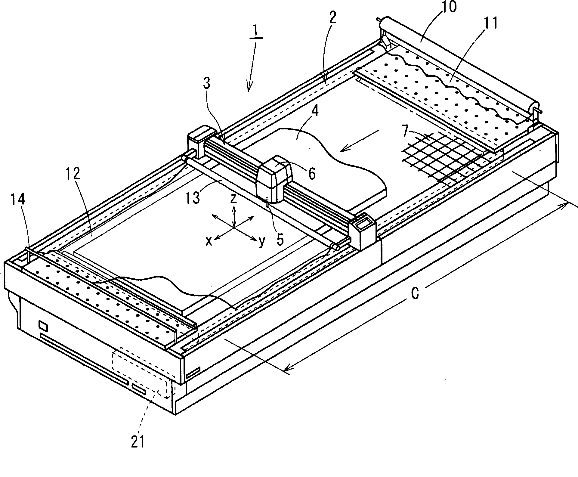 Cutting machine and sheet feeding cutting method