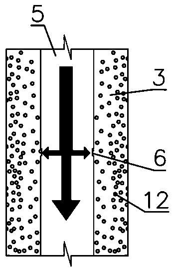 AO total nitrogen removal device and total nitrogen removal process