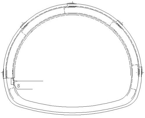 Tunnel full-life-cycle monitoring and early warning system and building method