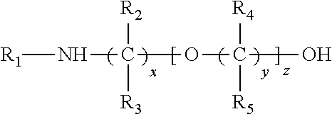 Low temperature transport and storage of amine gas treatment solutions