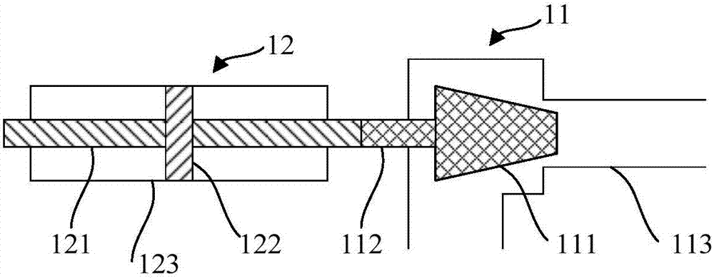 Opening adjustment method and device for throttle valve