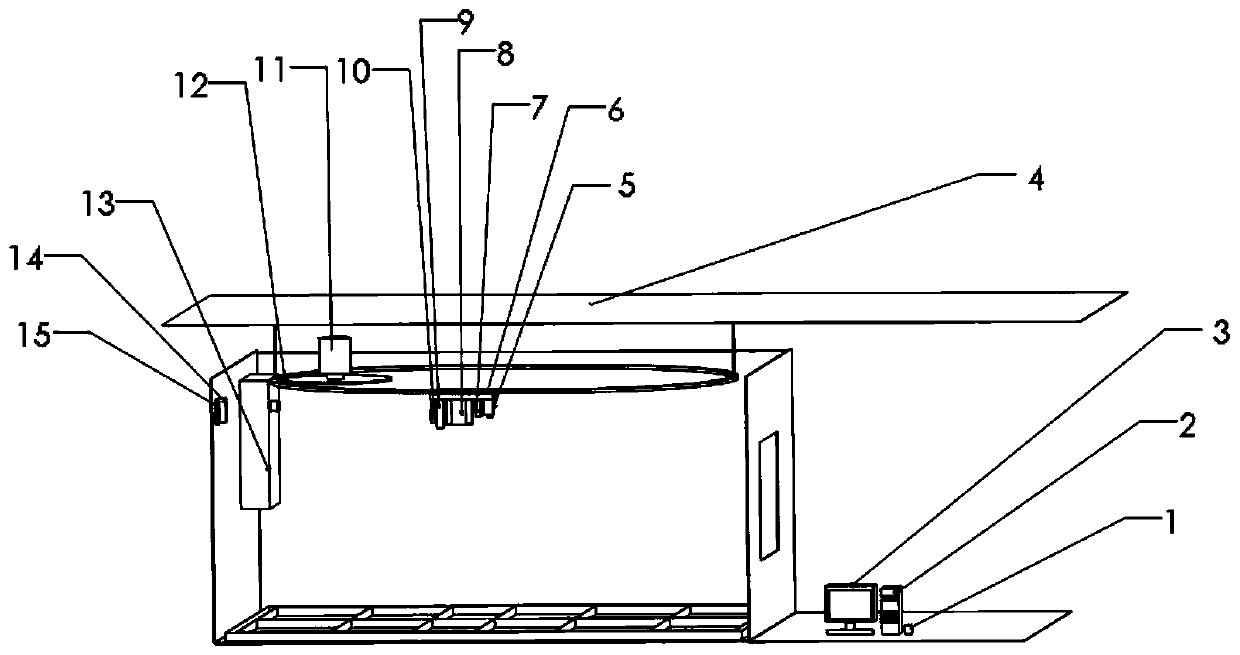 Swine fever automatic monitoring diagnosis system based on thermal infrared