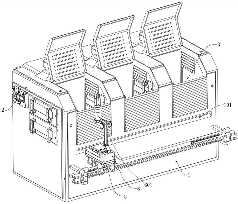 Detection device for lactobacillus casei research and use method thereof