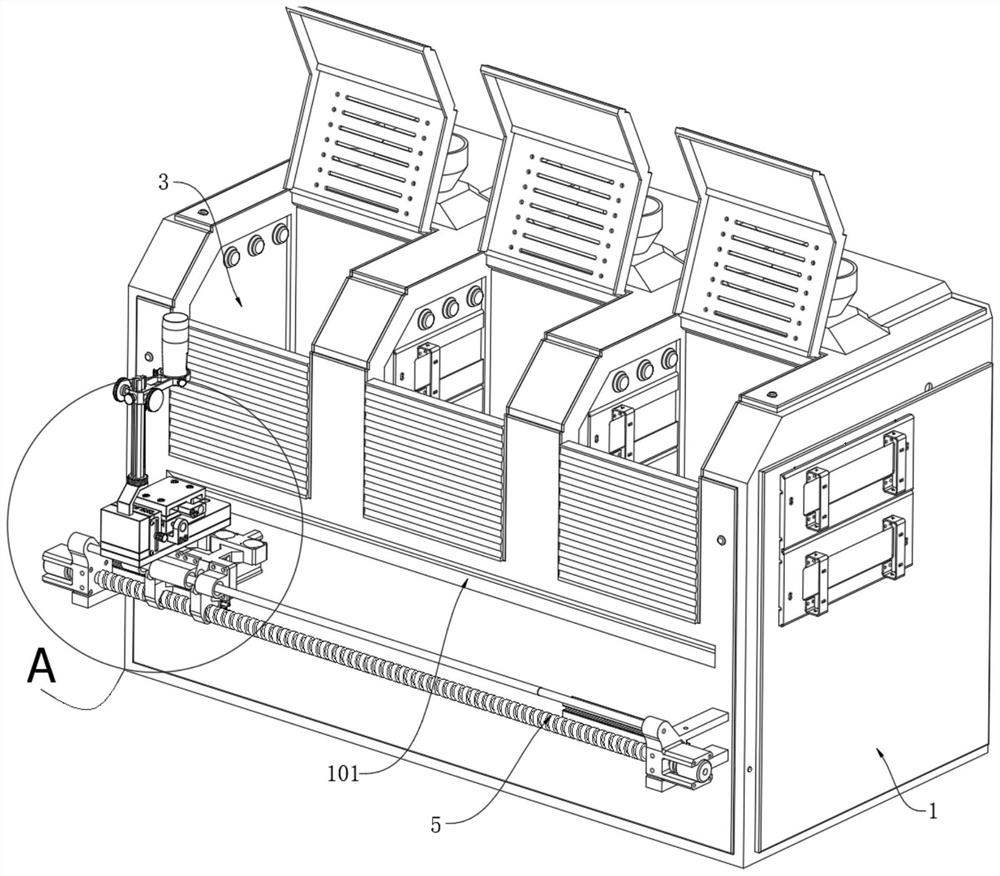 Detection device for lactobacillus casei research and use method thereof