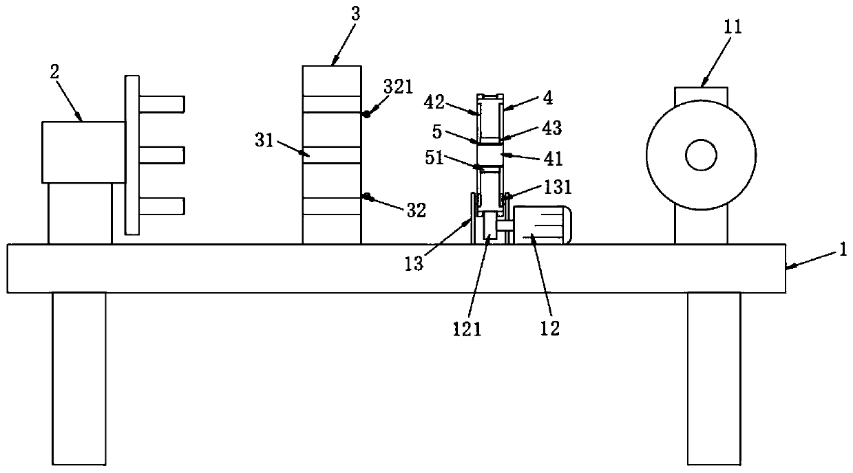 Ground wire and core wire automatic wire placing and stranding device for cable processing