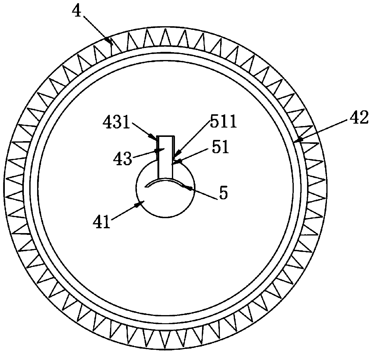 Ground wire and core wire automatic wire placing and stranding device for cable processing