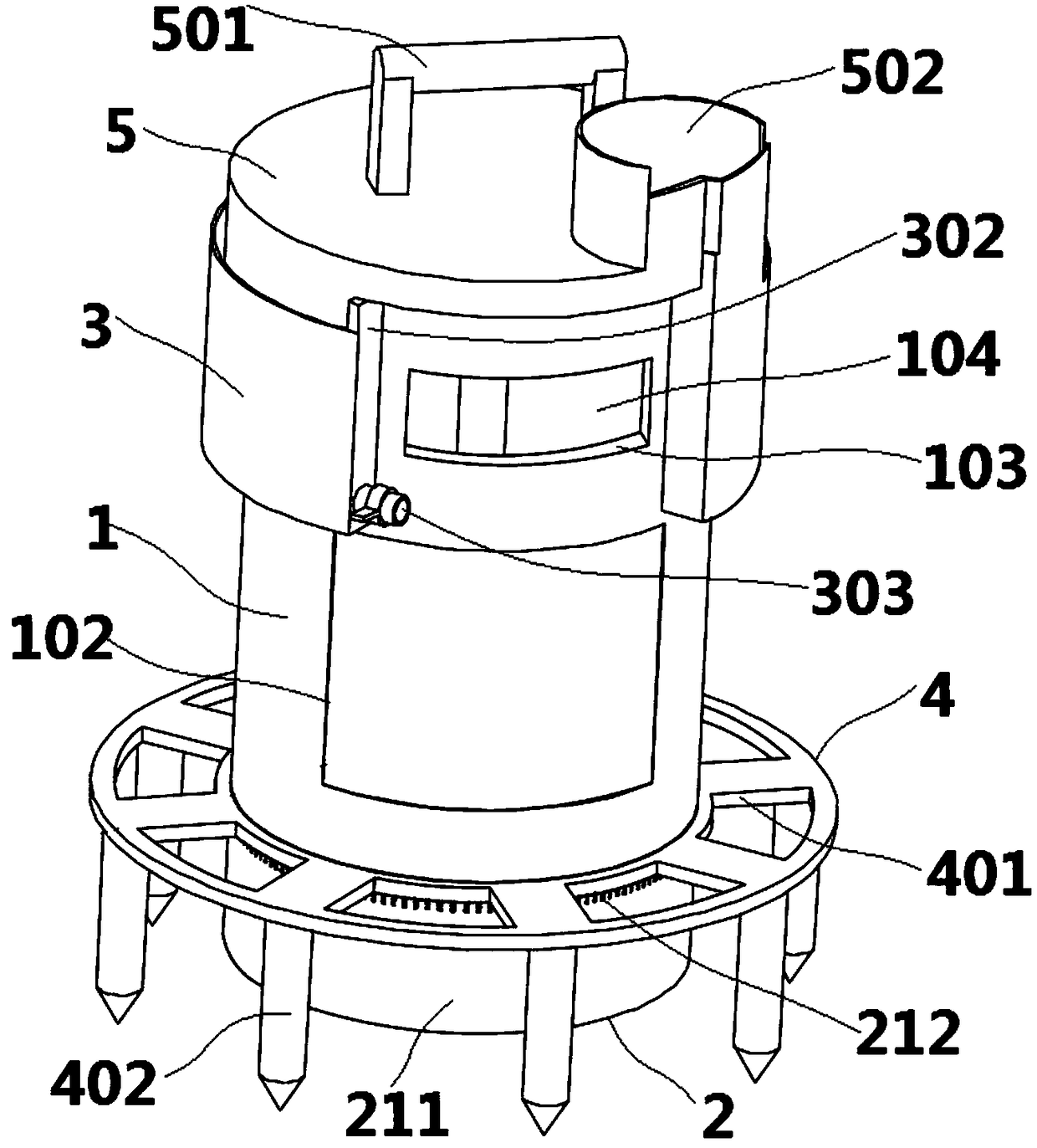 Paper burning machine used for paper incineration