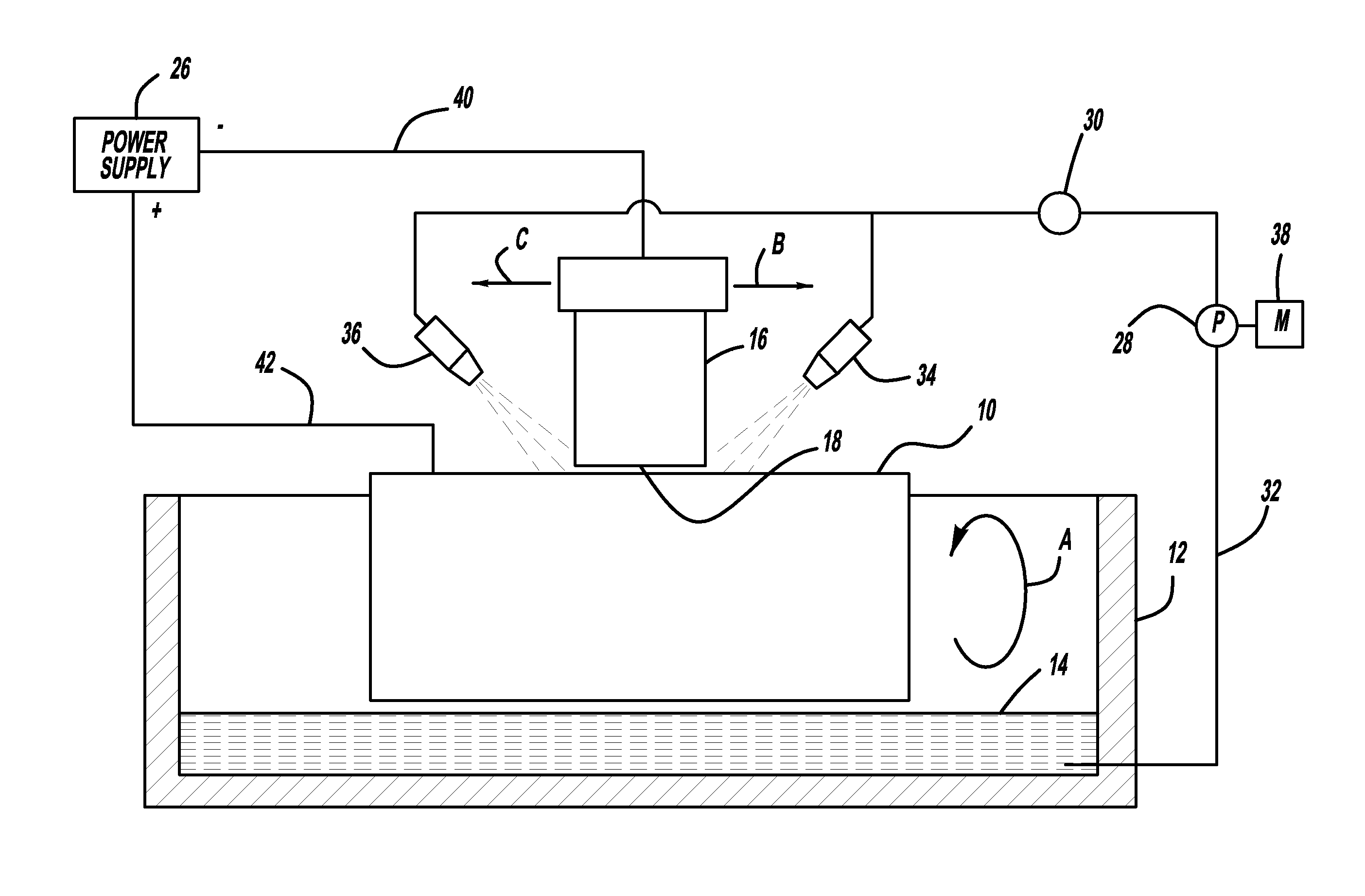 Electrolytic microfinishing of metallic workpieces