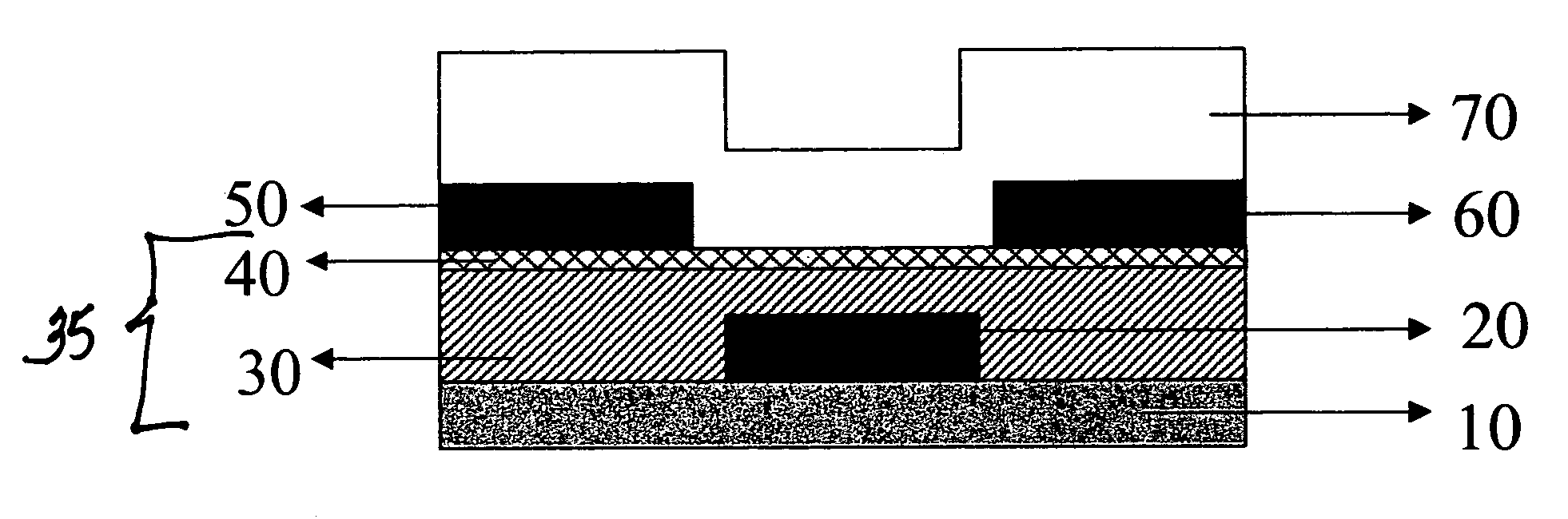 Polymeric gate dielectrics for organic thin film transistors and methods of making the same