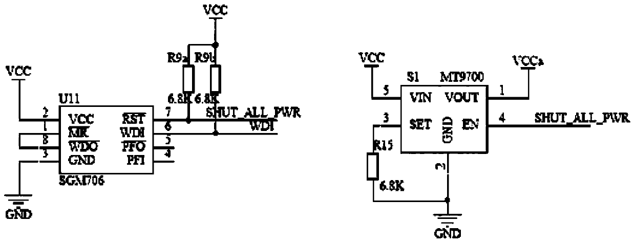 Device and method for realizing multiple hosts based on single-master multi-slave protocol