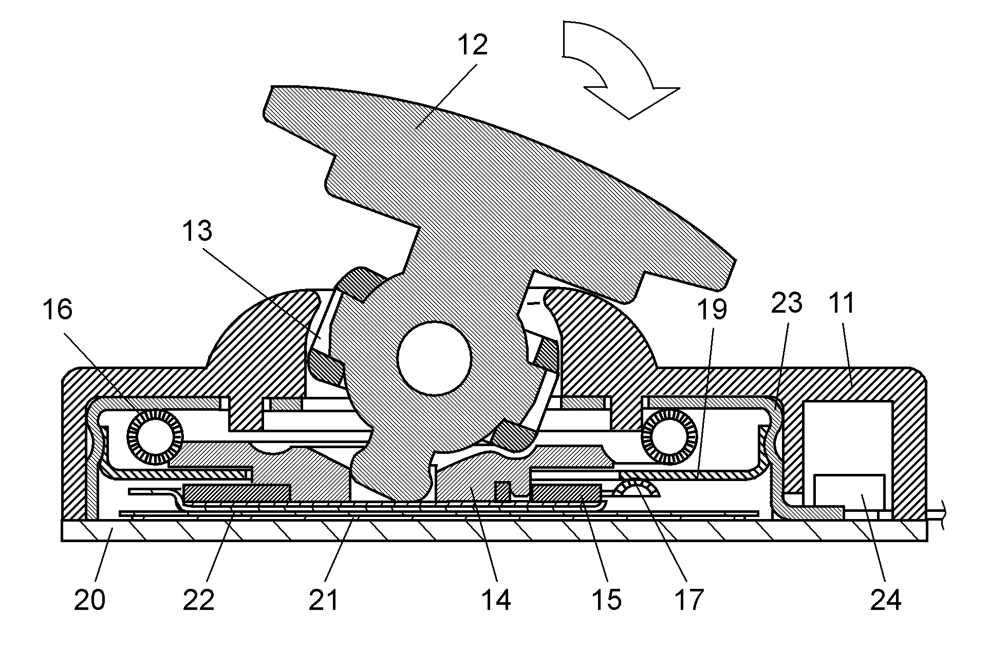 Multi-directional input device