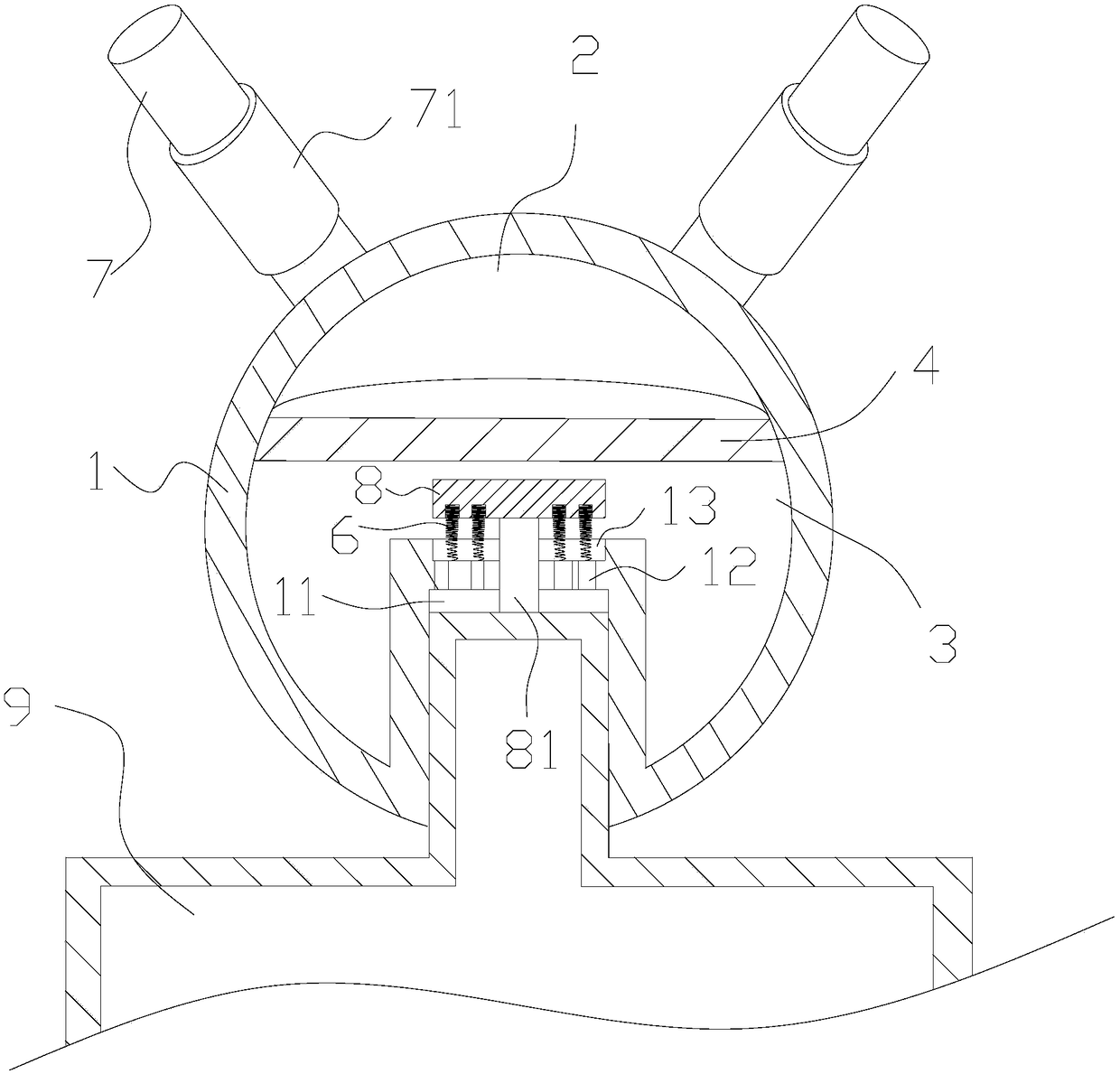 Canned bottle leakage detection device