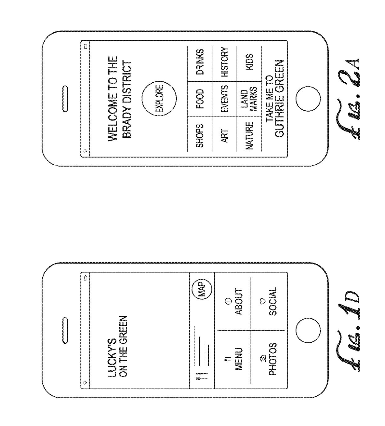 Location based mobile device system and application for providing artifact tours