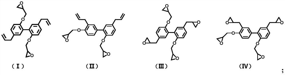 A kind of preparation method of bio-based epoxy resin based on natural magnolia bark derivatives