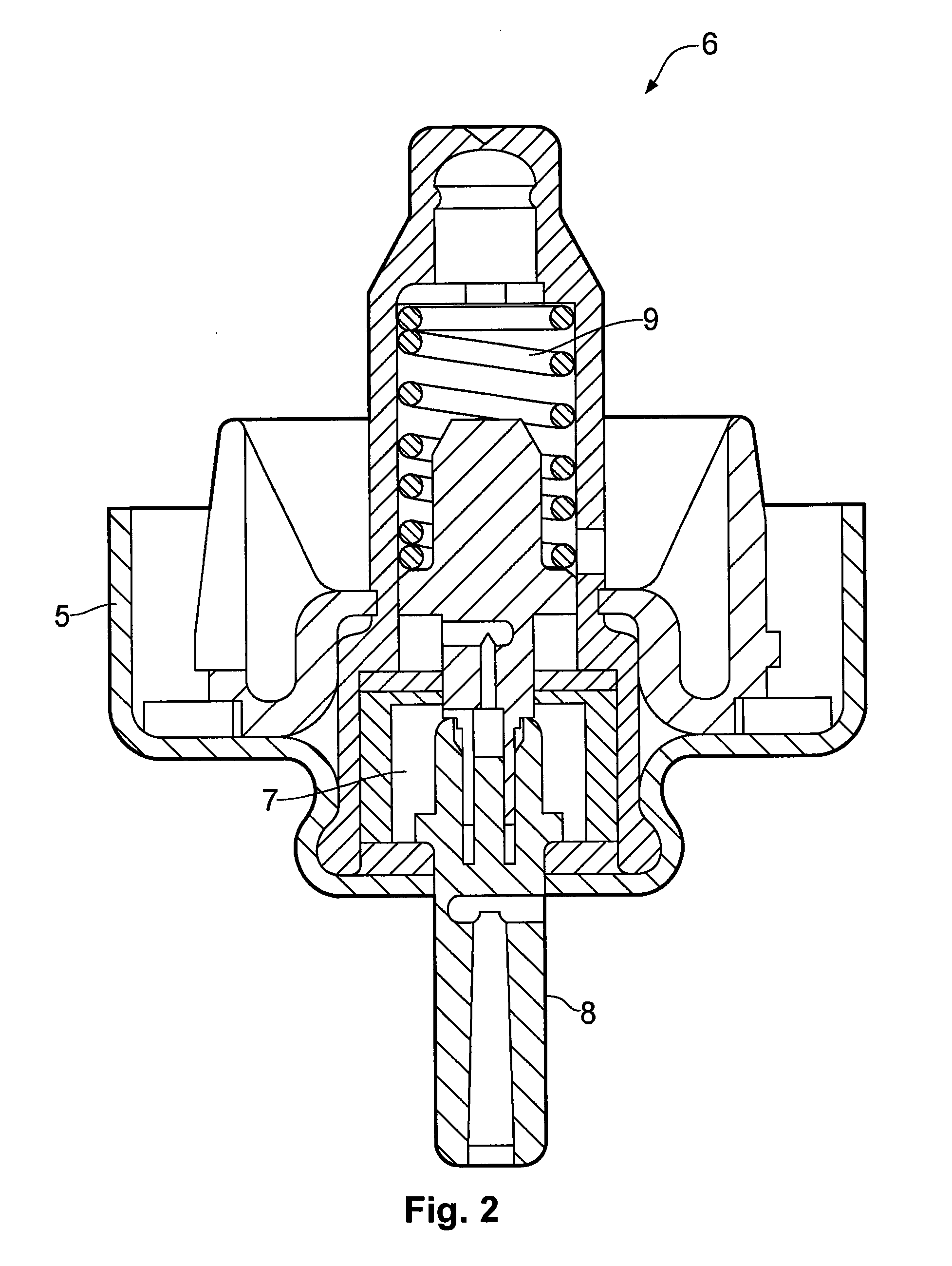 Nasal spray device