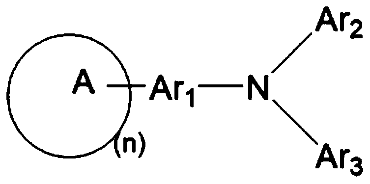 Aromatic derivative with polycyoalkane and organic electroluminescence device with derivative