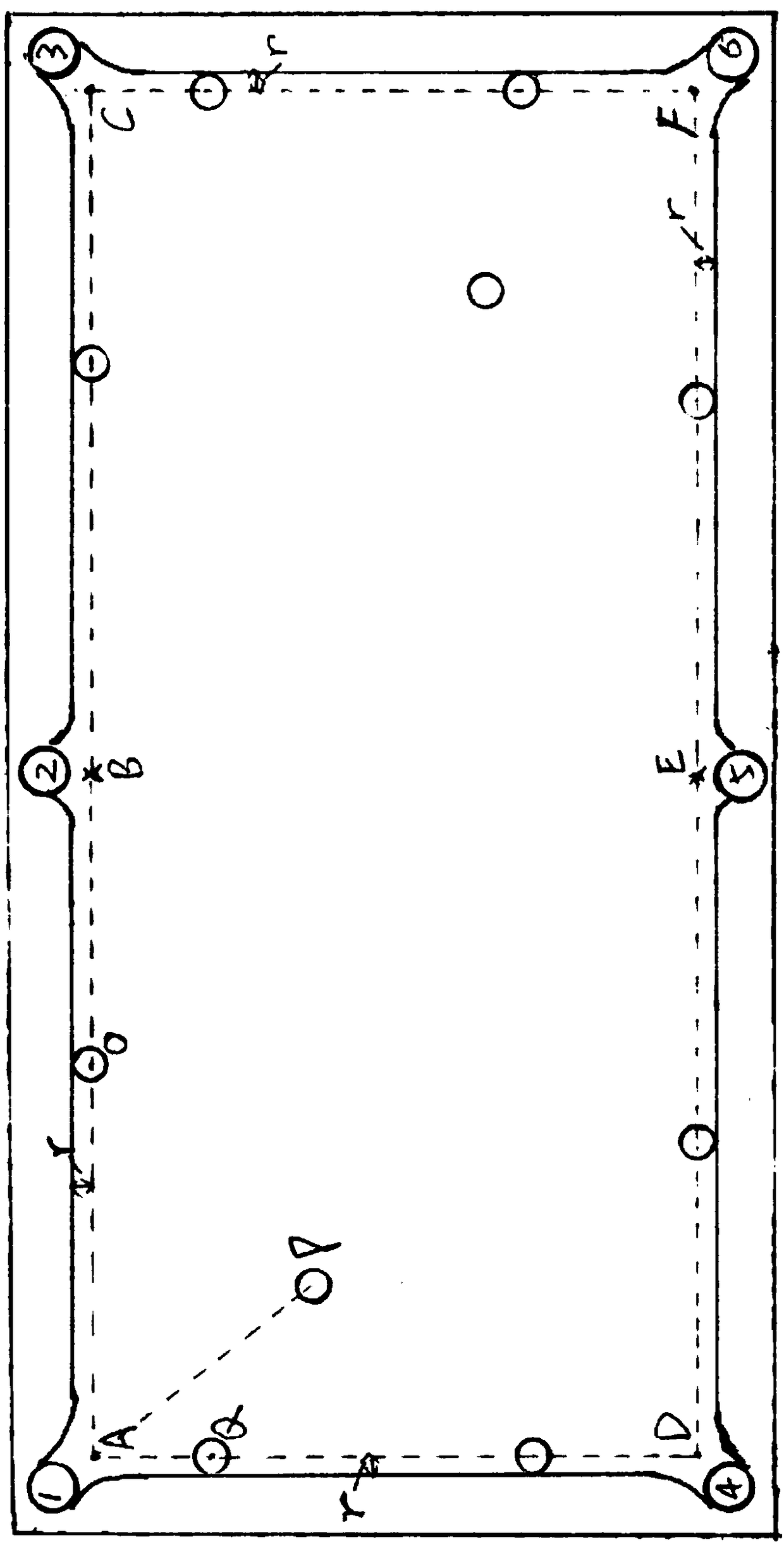 A method of assisting billiard ball aiming by taking pictures