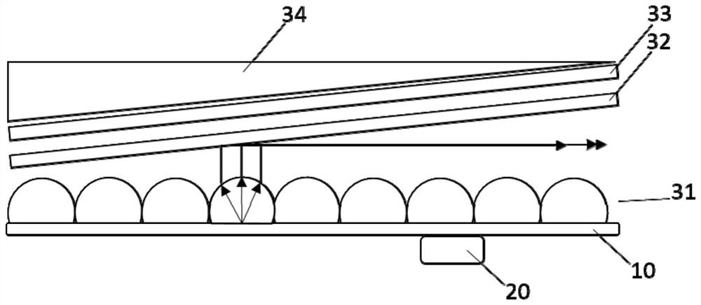 Sounding screen and display device