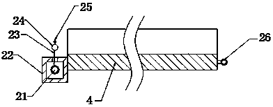 Photovoltaic power generation system installation structure applied to roof with steel-frame structure