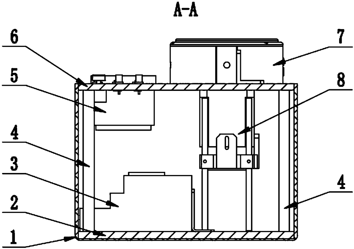 Detection calibration device of coolant pump rotating speed monitoring system and detection calibration method of detection calibration device