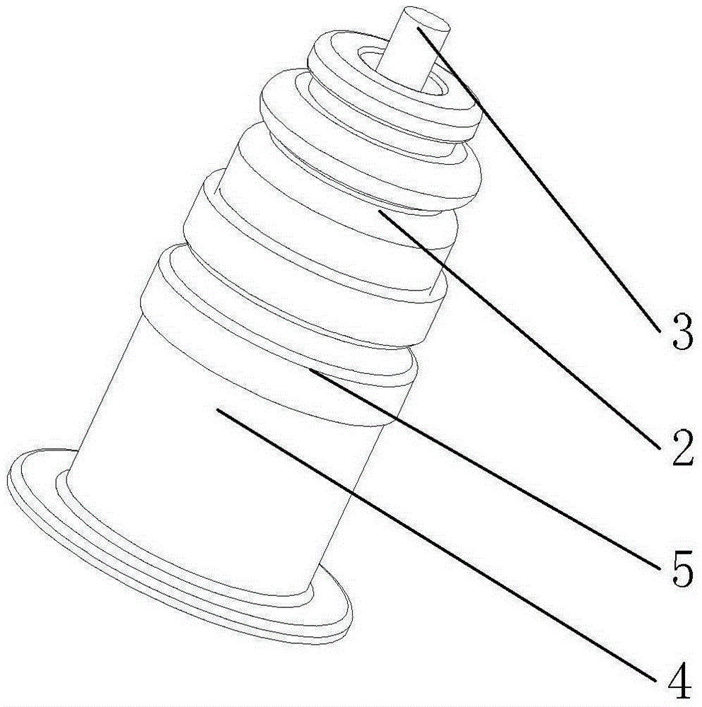 Compressor shock absorption system and air conditioner