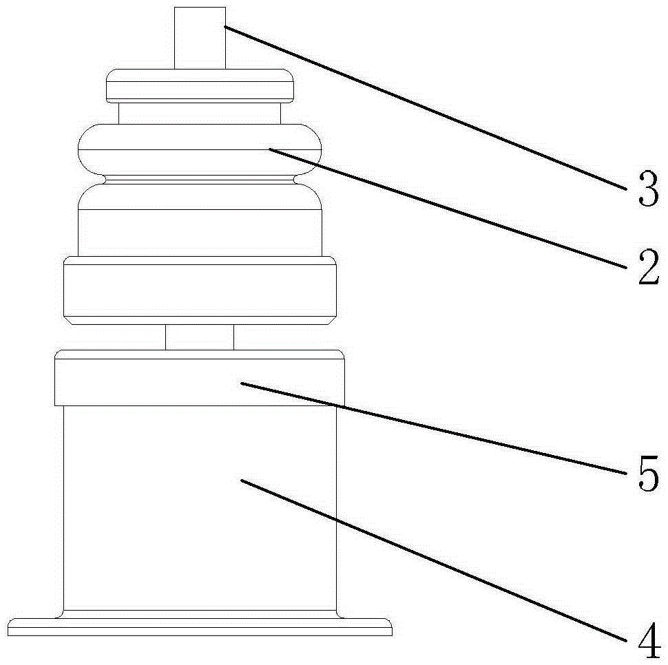 Compressor shock absorption system and air conditioner