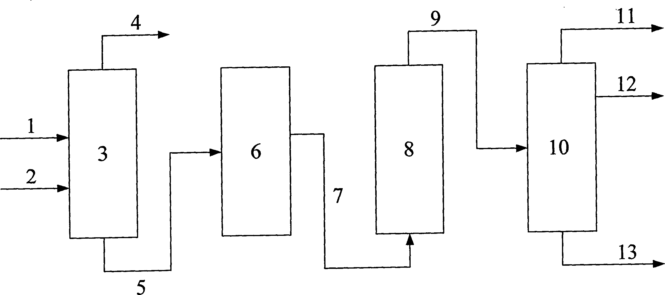 Combined technologic process for manufacturing petroleum residue