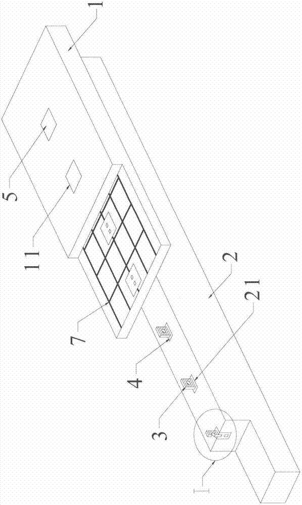 A prefabricated bamboo-aerated concrete composite structure and its manufacturing method