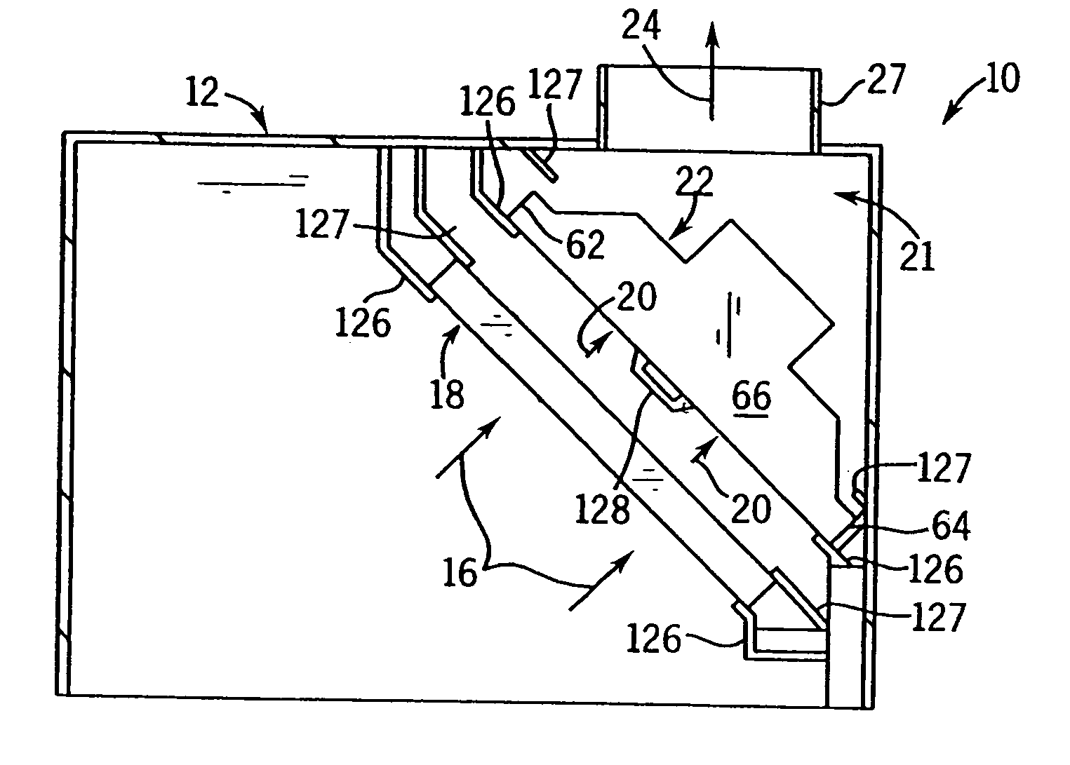 Two stage air filter