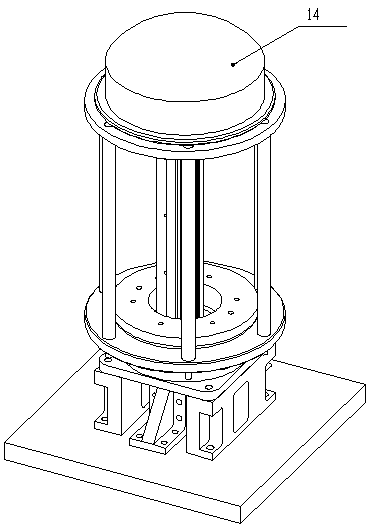 Integral detecting device for compressor cylinder and upper outer cover