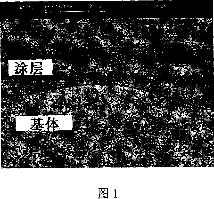 Plasma melting coating iron-base amorphous nano-crystalline coat and preparing method thereof