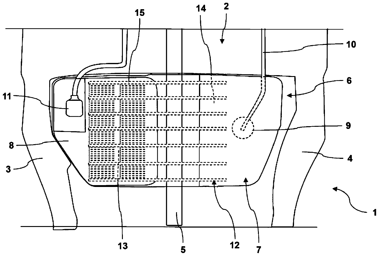 An assembly for hybrid electric vehicle and hybrid electric vehicle