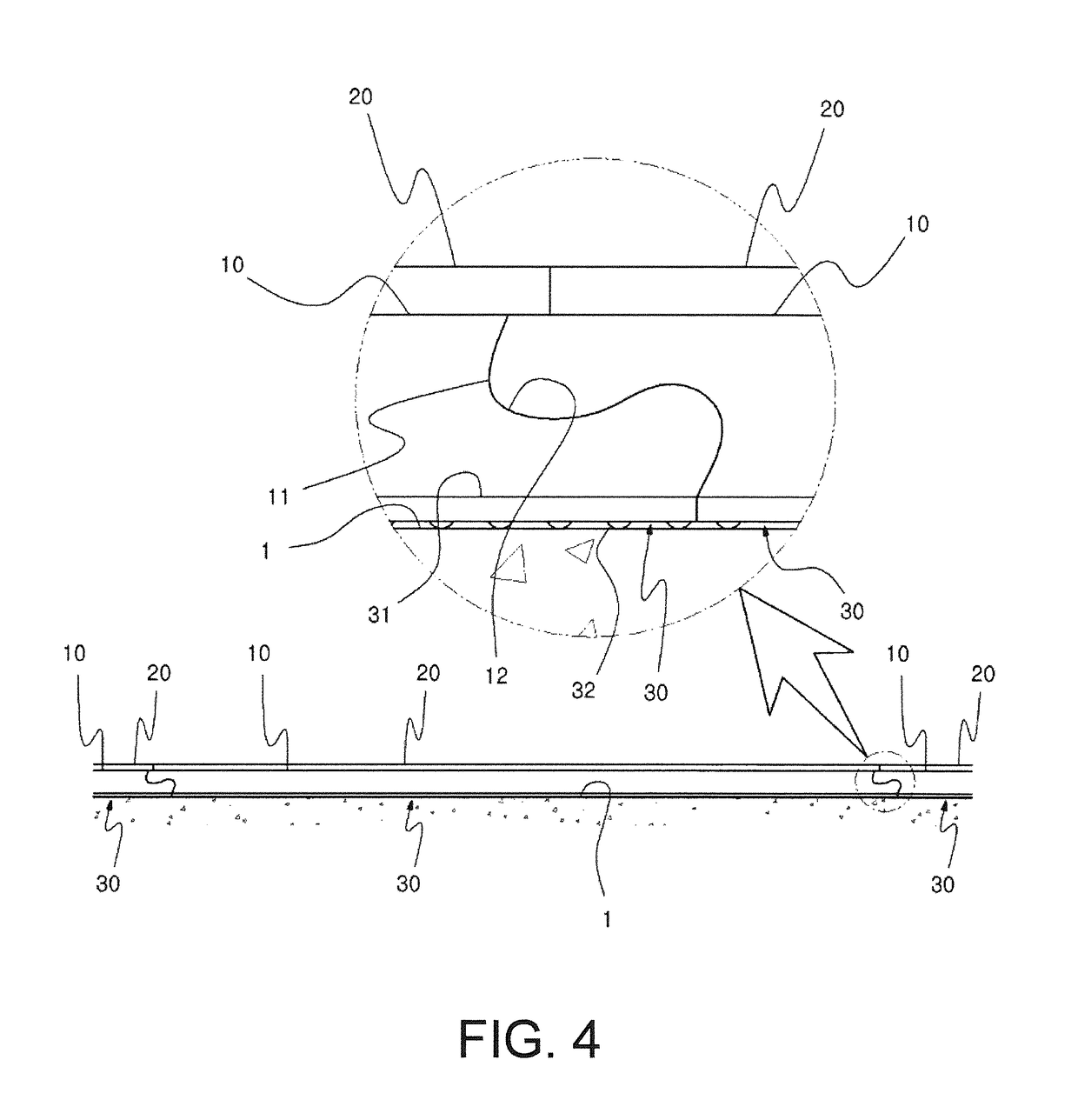 Flooring construction and method