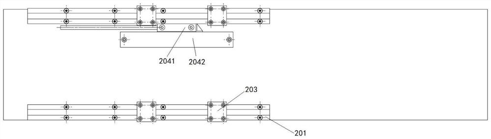 Contact group assembling device