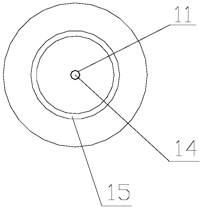 Cleaning device for stirring kettle