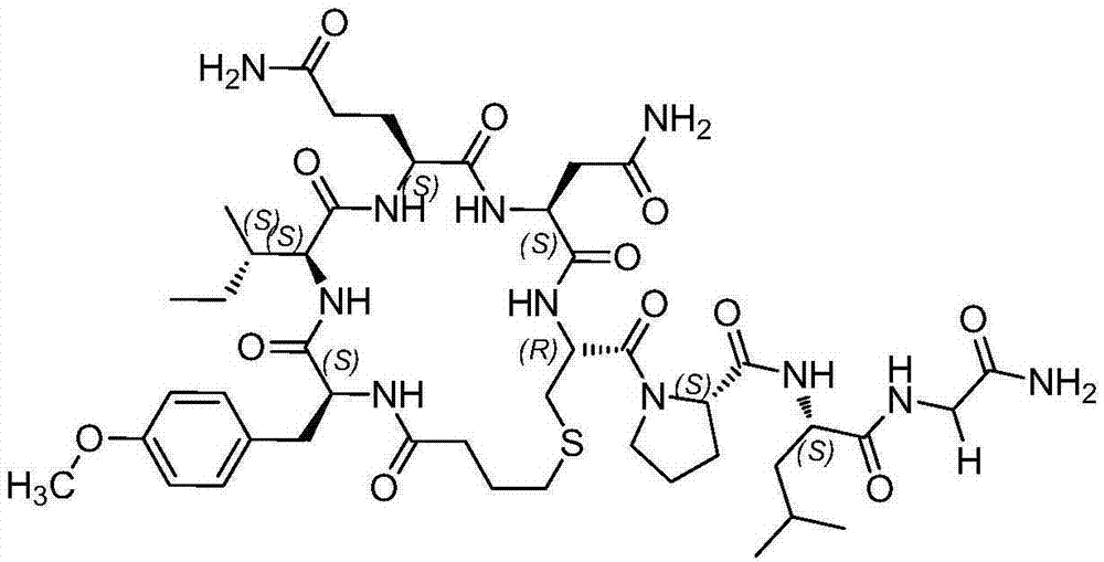 All-solid-phase preparation method for carbetocin