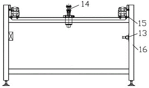 Online assembling ageing and integrating line of LED product and assembling ageing processing thereof