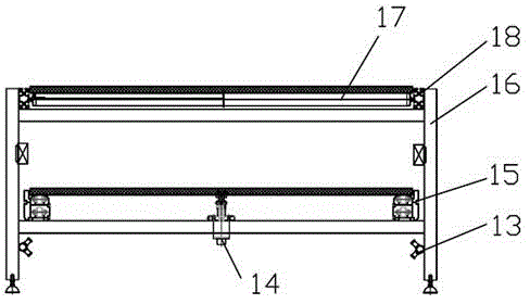 Online assembling ageing and integrating line of LED product and assembling ageing processing thereof