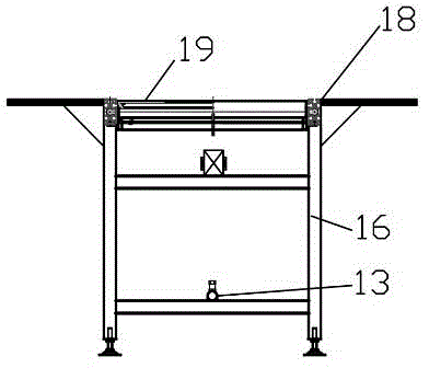 Online assembling ageing and integrating line of LED product and assembling ageing processing thereof