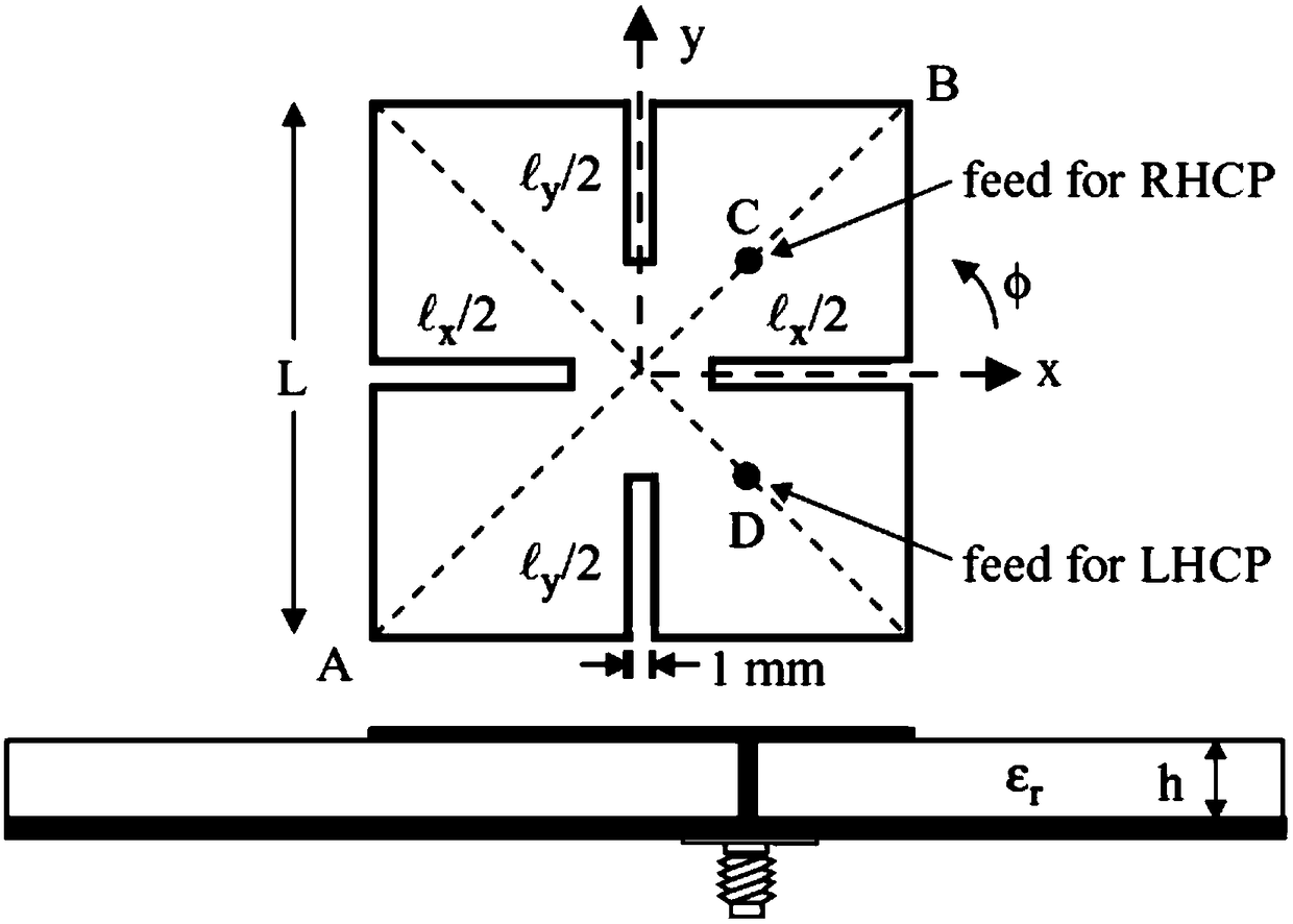 A Miniaturized Transceiver Shared Wide Beam Coverage Antenna