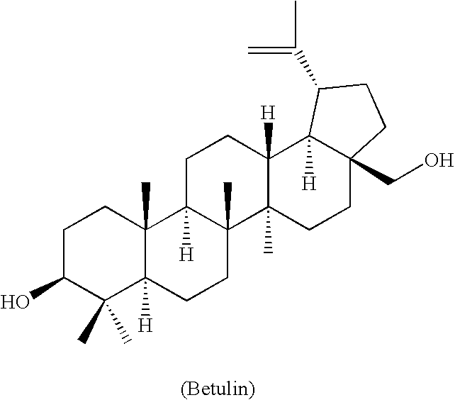 Monoacylated betulin and dihydrobetulin derivatives, preparation thereof and use thereof