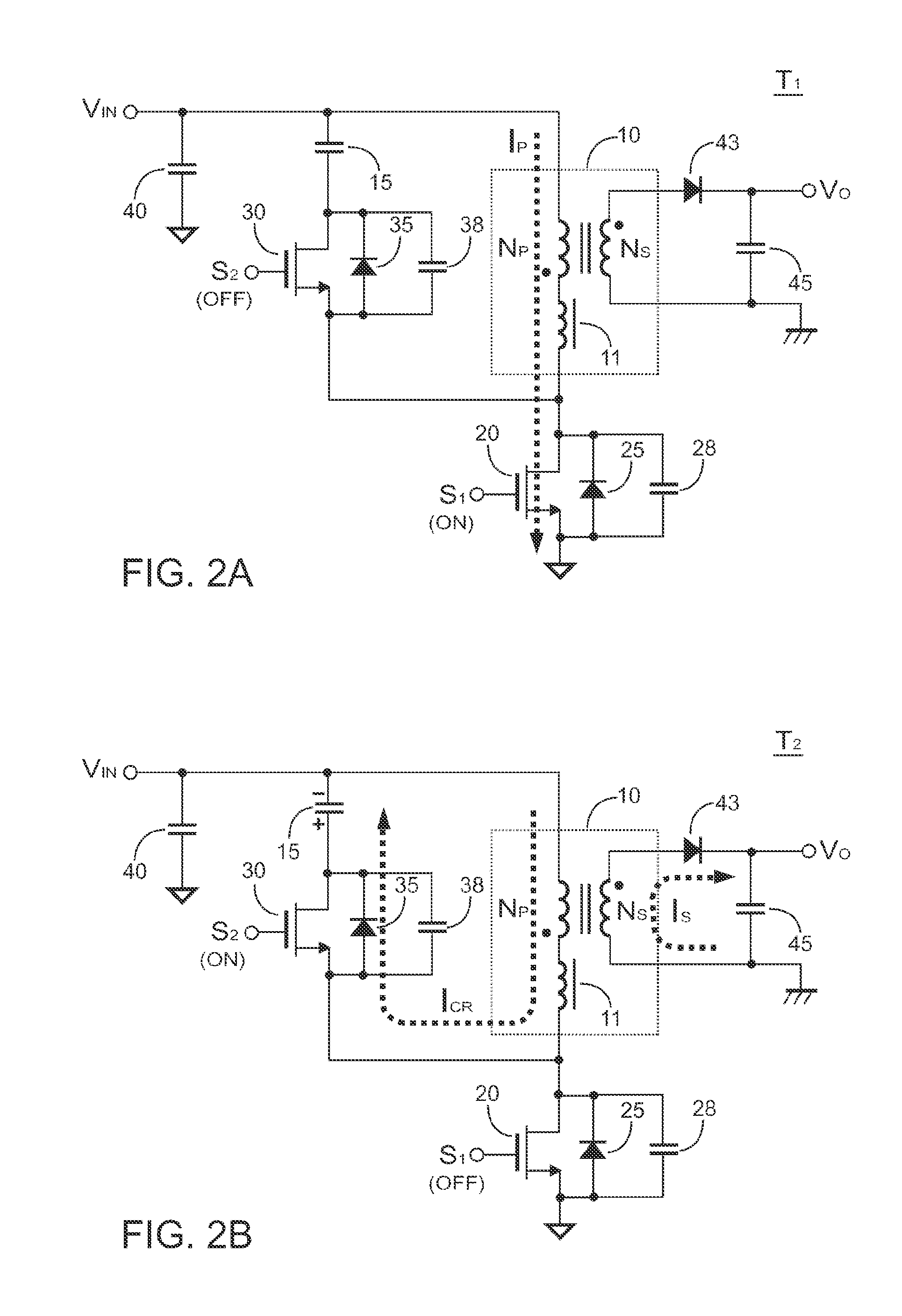 Control circuit for active-clamp flyback power converter with programmable switching period