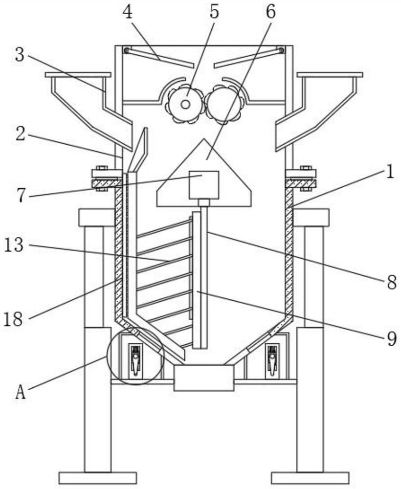 Environment-friendly composite adhesive and processing equipment thereof